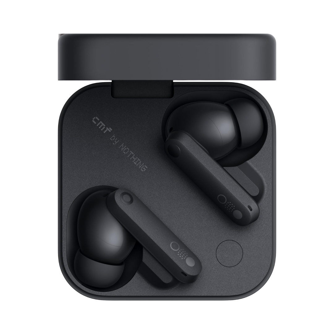 CMF Buds with Active Noise Cancellation, Ultra Bass, 35.5-Hr Playtime & Rapid Charging — Wireless Earbuds for Clear Audio & Comfort
