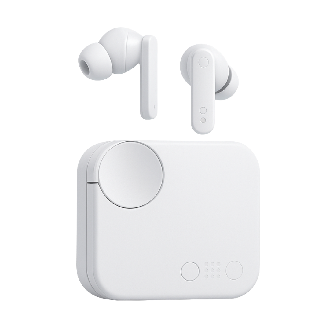CMF Buds with Active Noise Cancellation, Ultra Bass, 35.5-Hr Playtime & Rapid Charging — Wireless Earbuds for Clear Audio & Comfort