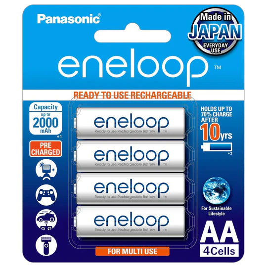 Eneloop AA Rechargeable Batteries
