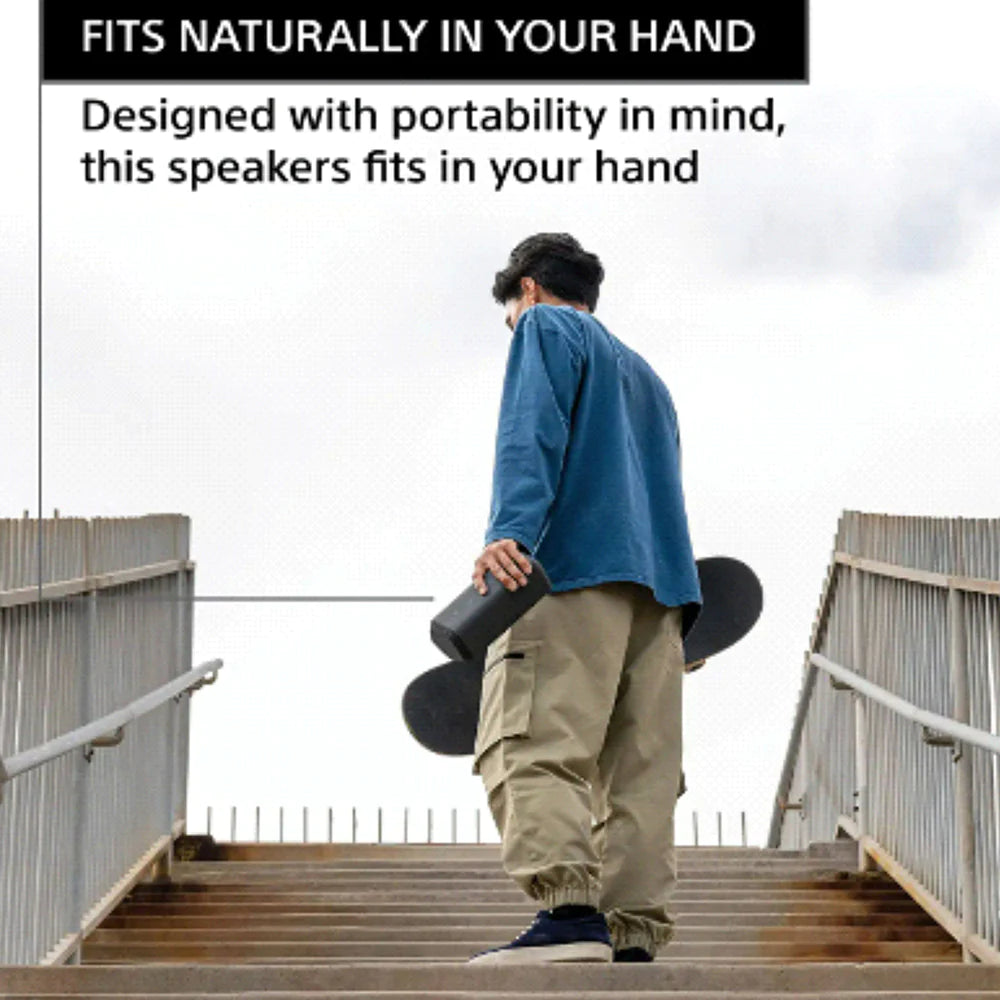 Sony SRS-XE300 Portable Wireless Bluetooth Speaker Designed to bring with you
