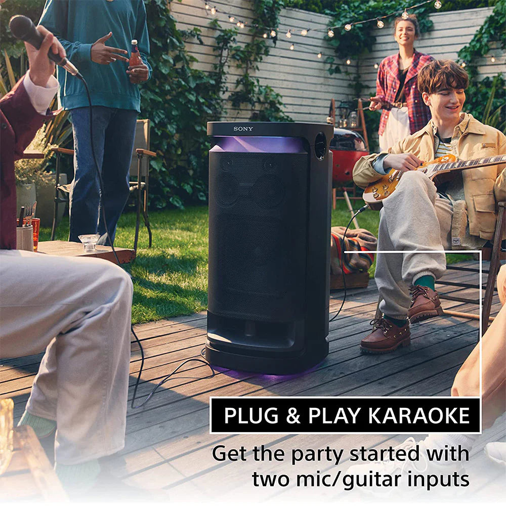 Sony SRS-XV900 Wireless Bluetooth Party Speaker with Karaoke & Guitar Input