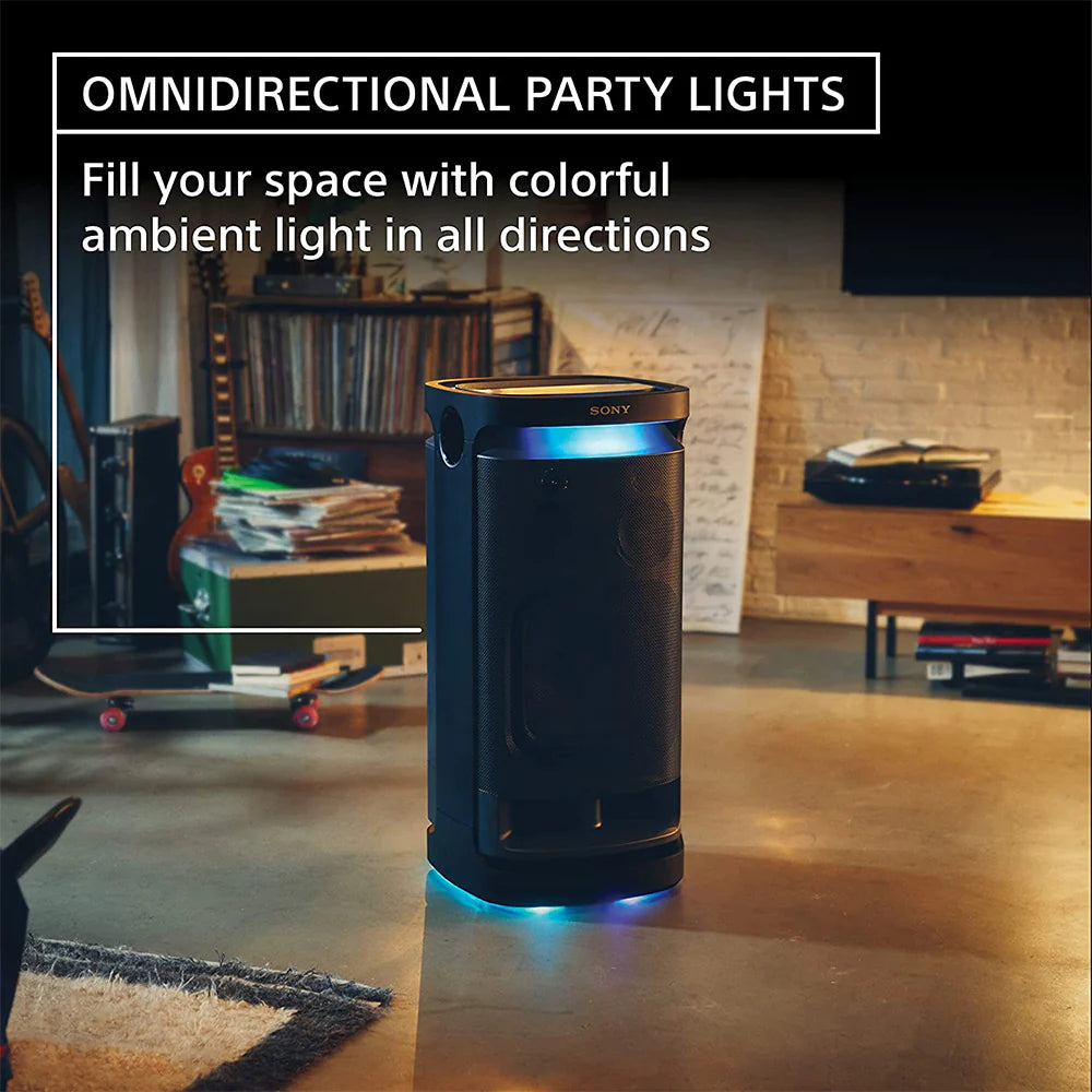 Sony SRS-XV900 Wireless Bluetooth Party Speaker with Karaoke & Guitar Input