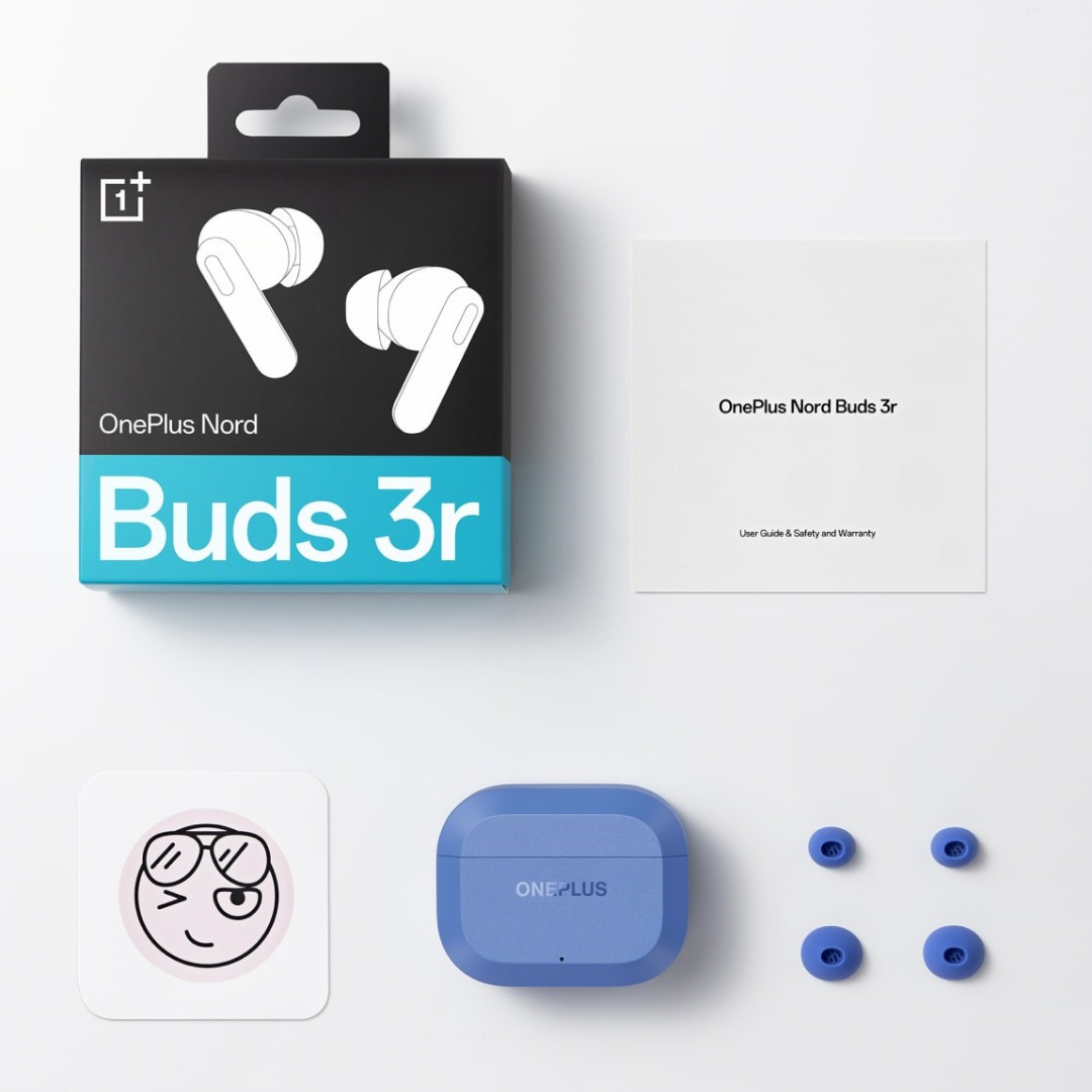 OnePlus Nord Buds 3r Bluetooth Earbuds | 54H Battery | Deep Bass 12.4mm Drivers | AI Noise Cancellation | 47ms Low Latency | Bluetooth 5.4