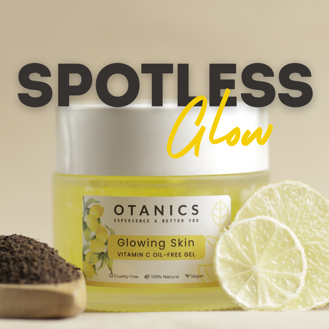 Otanics Spot Removal Gel | Reduce Dark Spots, Acne Scars & Tan with Hyaluronic Acid & Vitamin C | All Skin Types | Women & Men | 100g