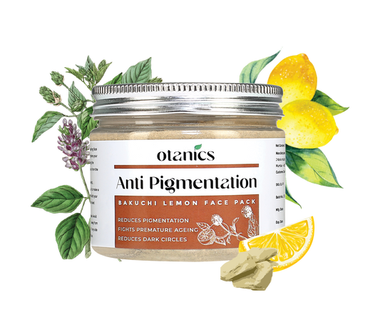 Otanics Anti Pigmentation Face Pack | Reduces Pigmentation, Dark Spots & Blemishes | Clear & Smooth Skin | Men & Women | 50g