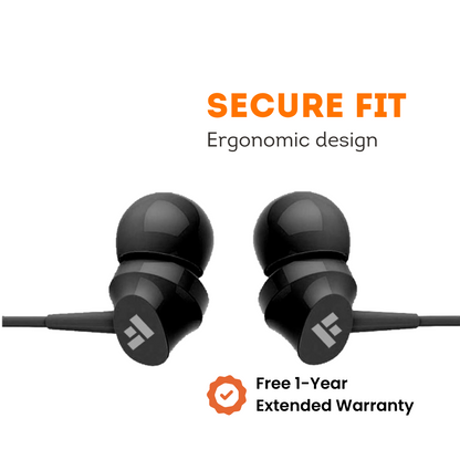 Foscous Powerful Bass In-Ear Wired Earphones with MIC