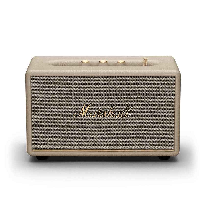 Marshall Acton 3 Wireless Bluetooth Party Speaker Delivering Room-Filling Marshall Signature Sound