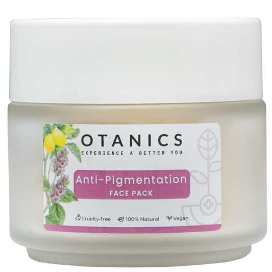 Otanics Anti Pigmentation Face Pack | Reduces Pigmentation, Dark Spots & Blemishes | Clear & Smooth Skin | Men & Women | 50g