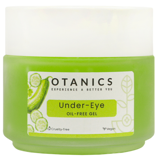 Otanics Under Eye Gel with Salicylic & Hyaluronic Acid | Reduces Dark Circles, Wrinkles, Fine Lines & Puffy Eyes | Women & Men - 100g
