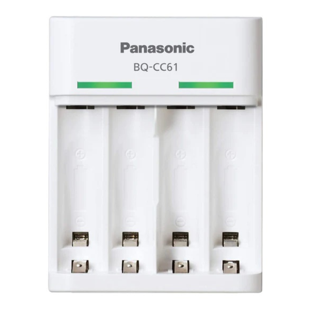 Panasonic eneloop BQ-CC61N Portable Charger is The Perfect Charger for Your Eneloop AA & AAA Rechargeable Batteries