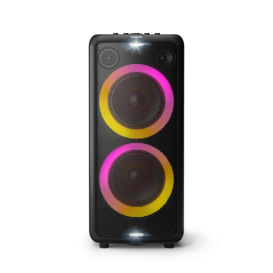 Philips TAX5206 160W Wireless Bluetooth Party Speaker with Karaoke