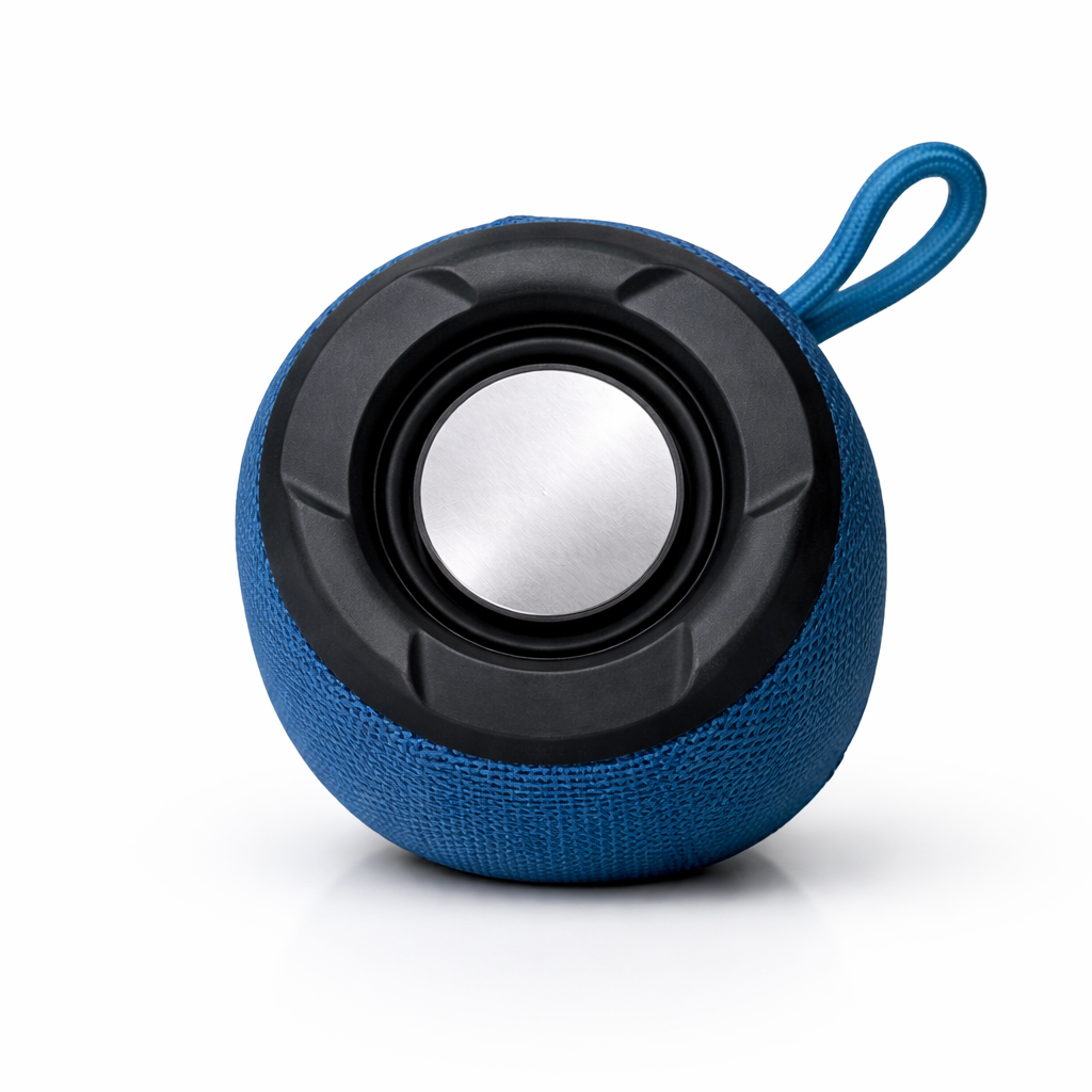 Axtol Portable Bluetooth Speaker with RGB Lights, Deep Bass, 1200mAh Battery, USB/TF Support, Waterproof & Built-in Mic