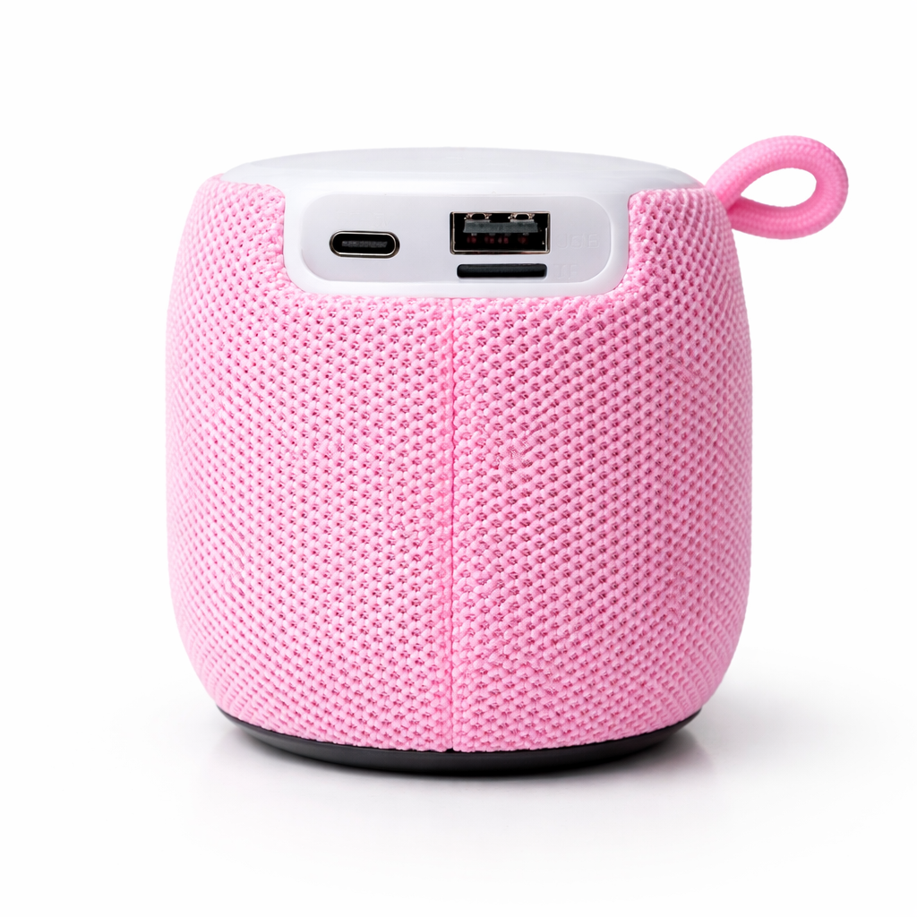 Axtol Portable Bluetooth Speaker with RGB Lights, Deep Bass, 1200mAh Battery, USB/TF Support, Waterproof & Built-in Mic
