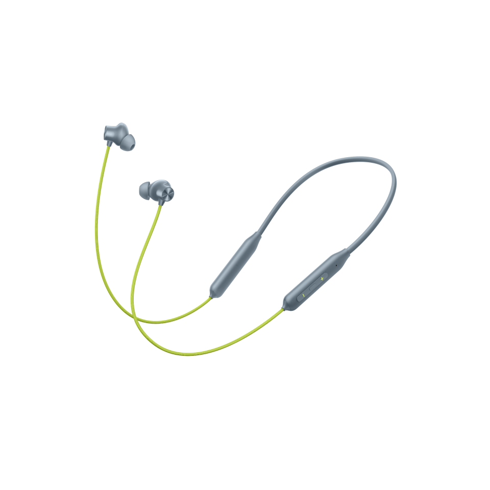 OnePlus Bullets Wireless Z2 Bluetooth Neckband Earphones | 30H Playtime, 12.4mm Bass Drivers, Fast Charge (20H in 10 Mins), AI Noise Cancellation, IP55 Sweat & Water Resistant