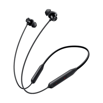 OnePlus Bullets Wireless Z2 Bluetooth Neckband Earphones | 30H Playtime, 12.4mm Bass Drivers, Fast Charge (20H in 10 Mins), AI Noise Cancellation, IP55 Sweat & Water Resistant