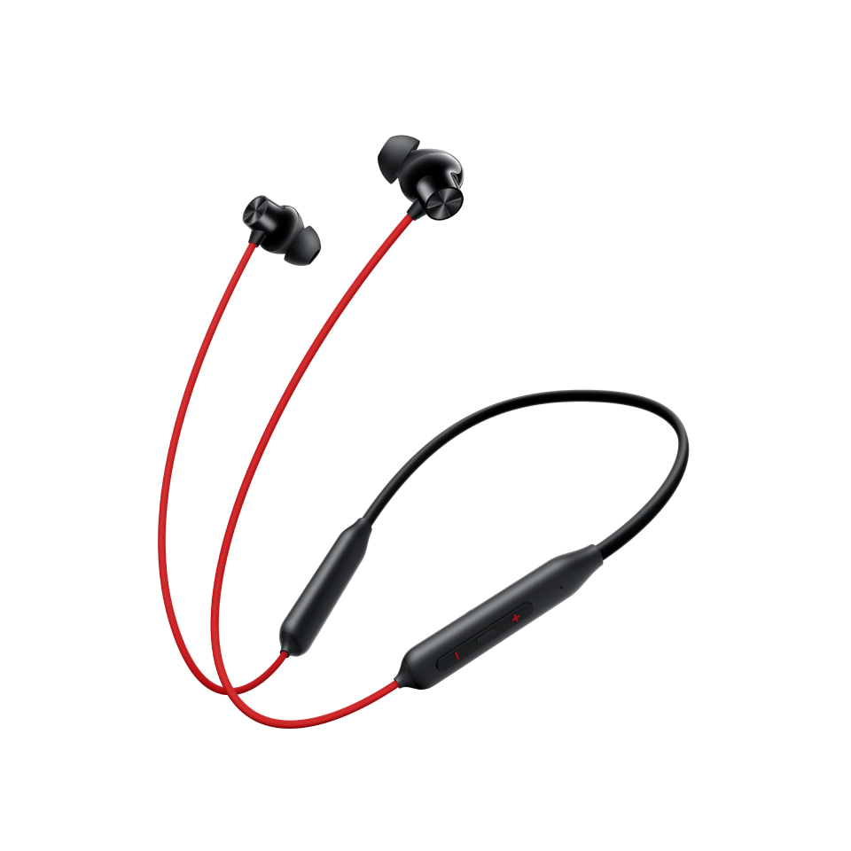 OnePlus Bullets Wireless Z2 Bluetooth Neckband Earphones | 30H Playtime, 12.4mm Bass Drivers, Fast Charge (20H in 10 Mins), AI Noise Cancellation, IP55 Sweat & Water Resistant