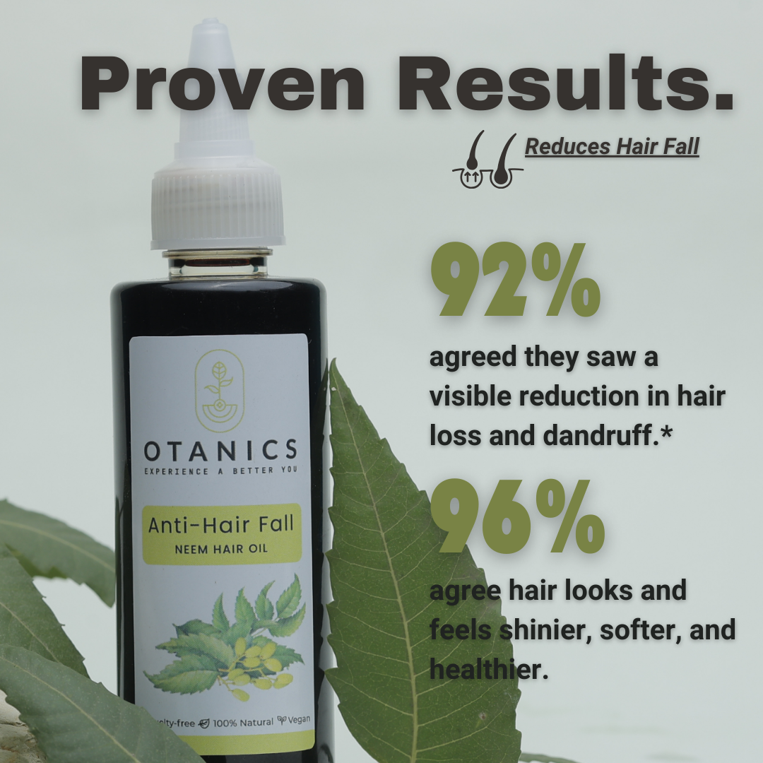 Otanics Follicle Guard Anti Hair Fall Oil | Reduces Hair Loss & Dandruff | Adds Shine and Softness | 100ml