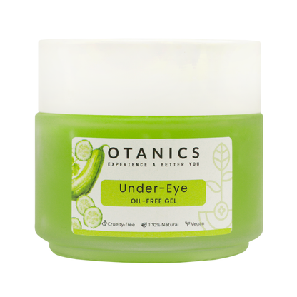 Otanics Under Eye Gel with Salicylic & Hyaluronic Acid | Reduces Dark Circles, Wrinkles, Fine Lines & Puffy Eyes | Women & Men - 100g