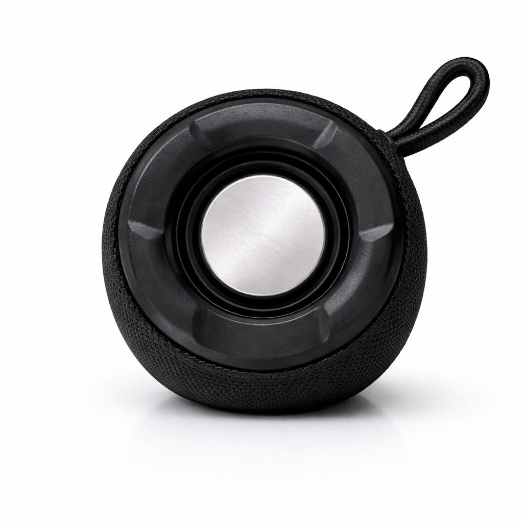 Axtol Portable Bluetooth Speaker with RGB Lights, Deep Bass, 1200mAh Battery, USB/TF Support, Waterproof & Built-in Mic