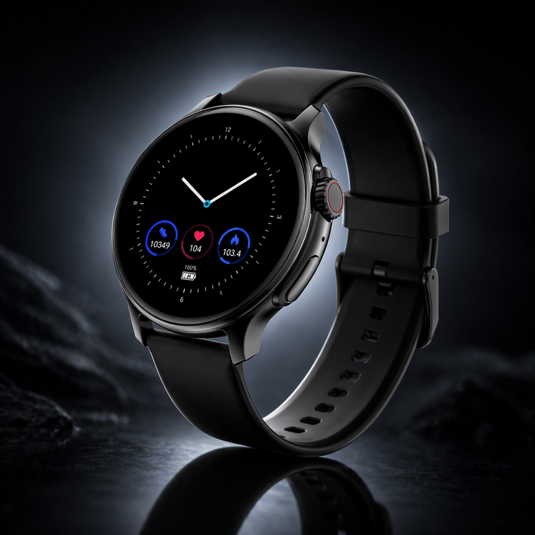 Laxasfit Bluetooth Calling Smartwatch | Smart Notifications | Heart Rate & Fitness Tracker - Series 6