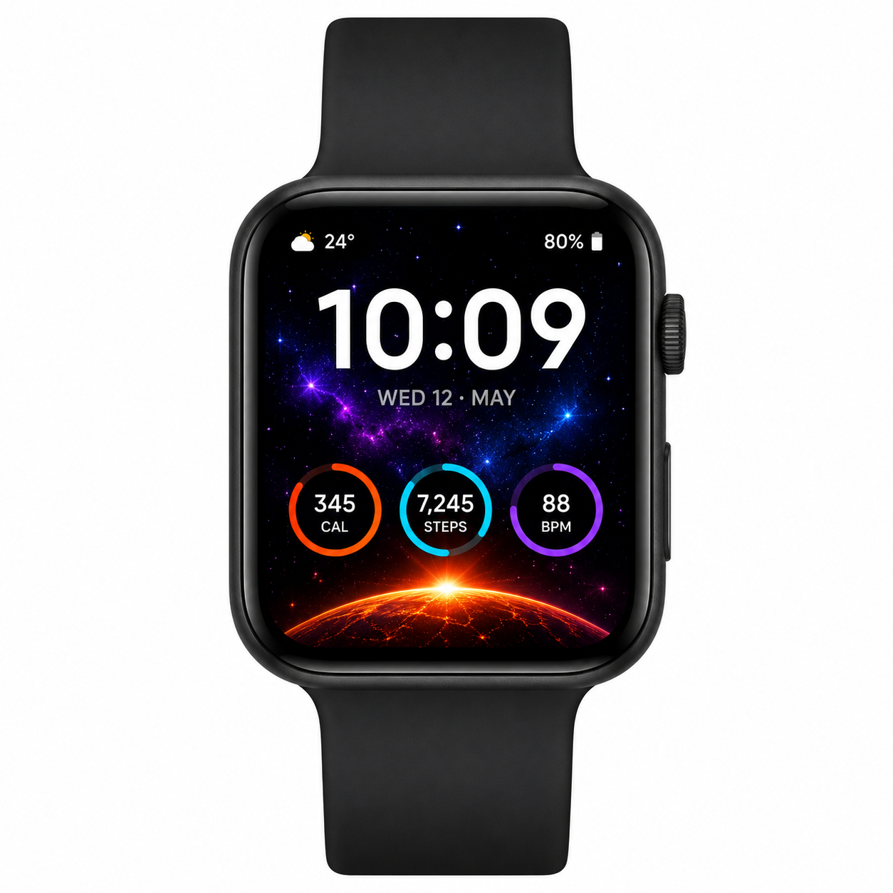 Foscous NuGen Series 12 Smart Watch | Bluetooth Calling | Health & Fitness Tracker | Multiple Sports Modes